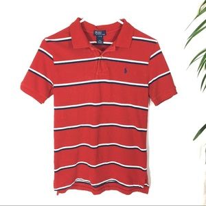 Polo Ralph Lauren stripe polo size 14-16